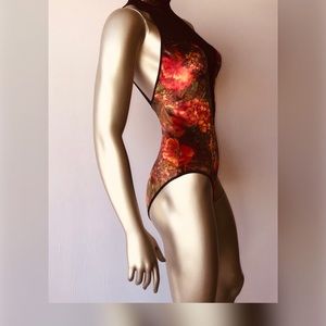 VERY SEXY MESH PLUNGE BODYSUIT